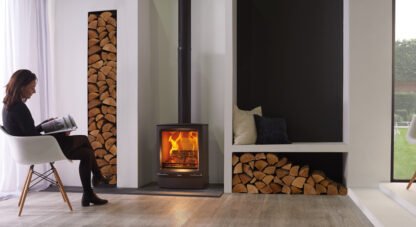 Vogue Midi Wood Burning & Multi-fuel Stove