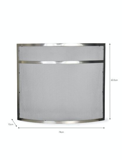 SILVER BRETFORTON FIRESCREEN - Image 3